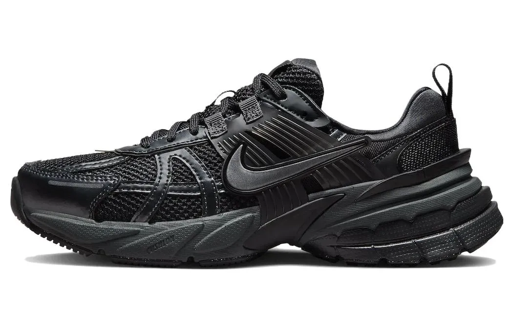 Nike V2K Run Black Dark Smoke Grey Women's