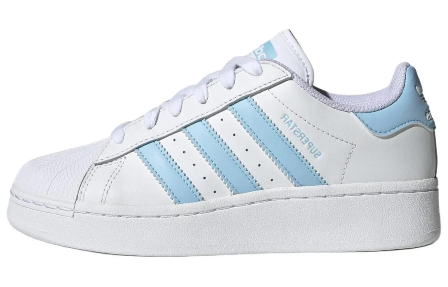Adidas Originals Superstar Xlg Cloud White Clear Sky Women's
