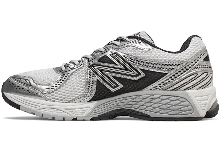 New Balance 860v2 Black White Silver
