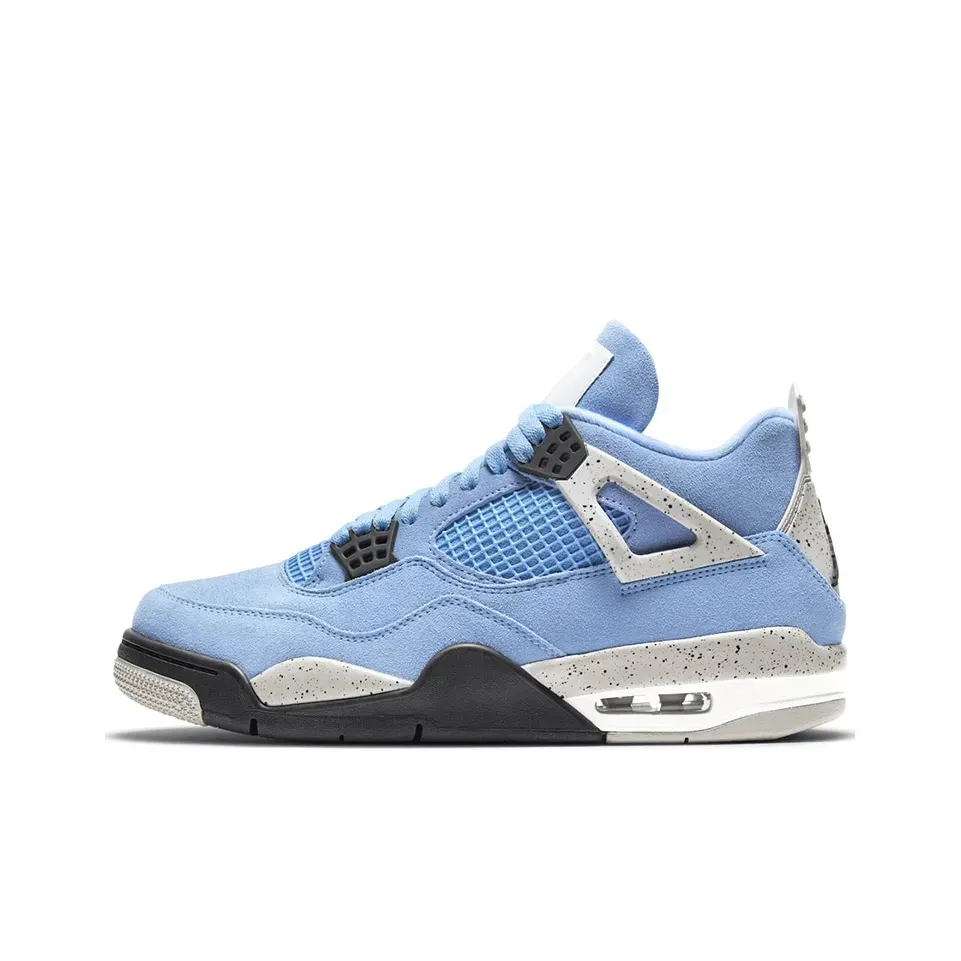 Высокие кроссовки Air Jordan 4 University Blue (Голубой) Мужской Высокие кроссовки Air Jordan 4 University Blue (Голубой) Мужской