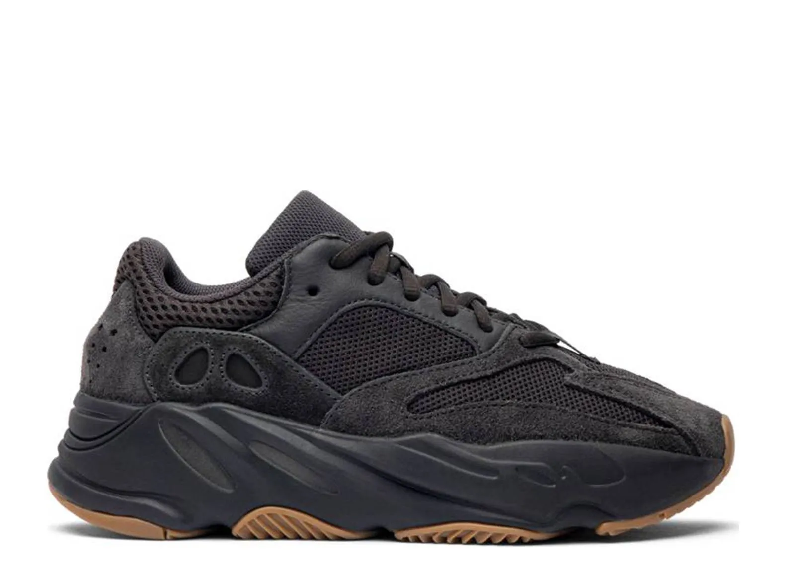 Низкие кроссовки Adidas Yeezy Boost 700 Yeezy Boost 700 'Utility Black' (2019) (Чёрный) Унисекс