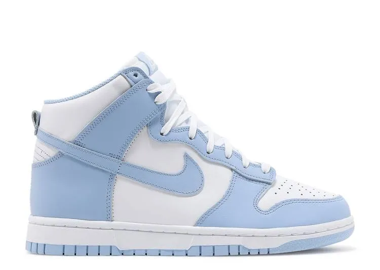 Высокие кроссовки Nike Dunk High Wmns Aluminum (Голубой) Унисекс