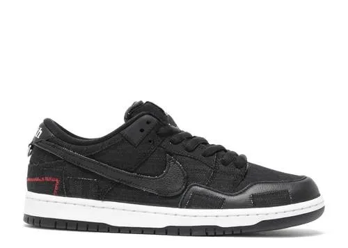 Низкие кроссовки Nike Dunk Low Wasted Youth X Dunk Low SB Black Denim (Чёрный) Унисекс