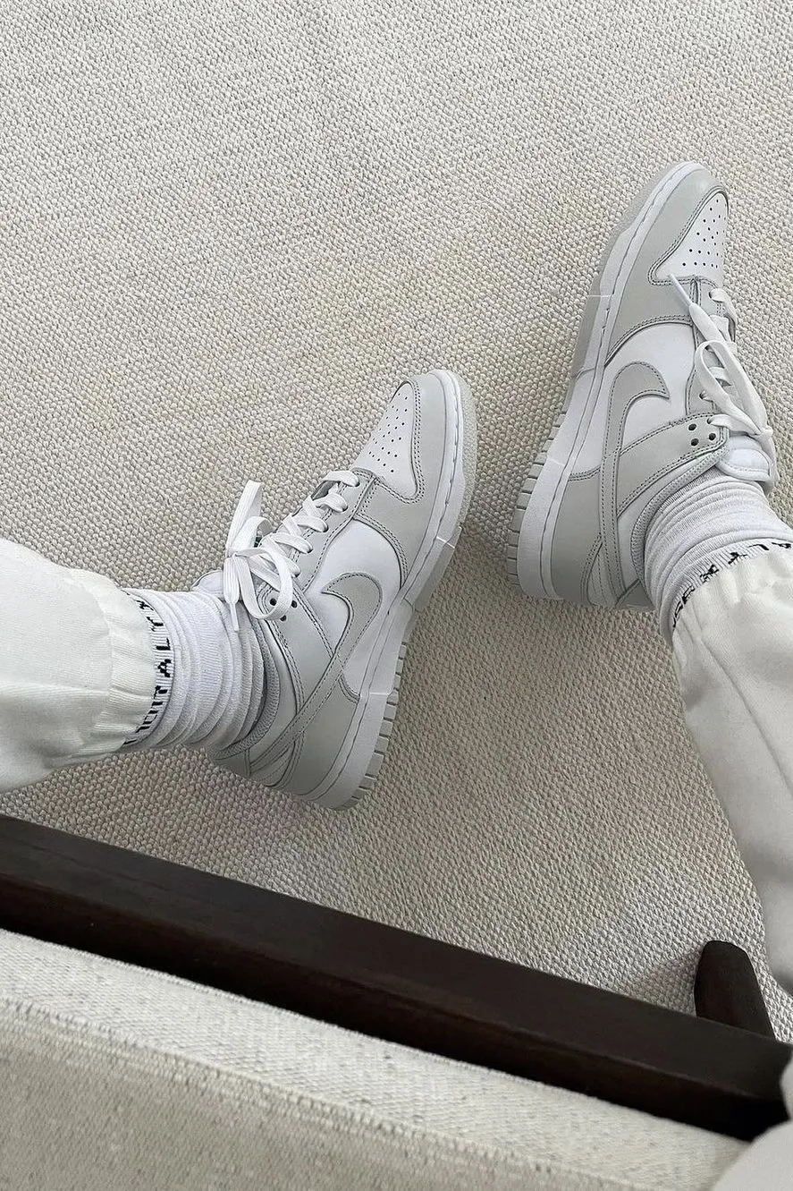 Dunk Low Grey Fog фото