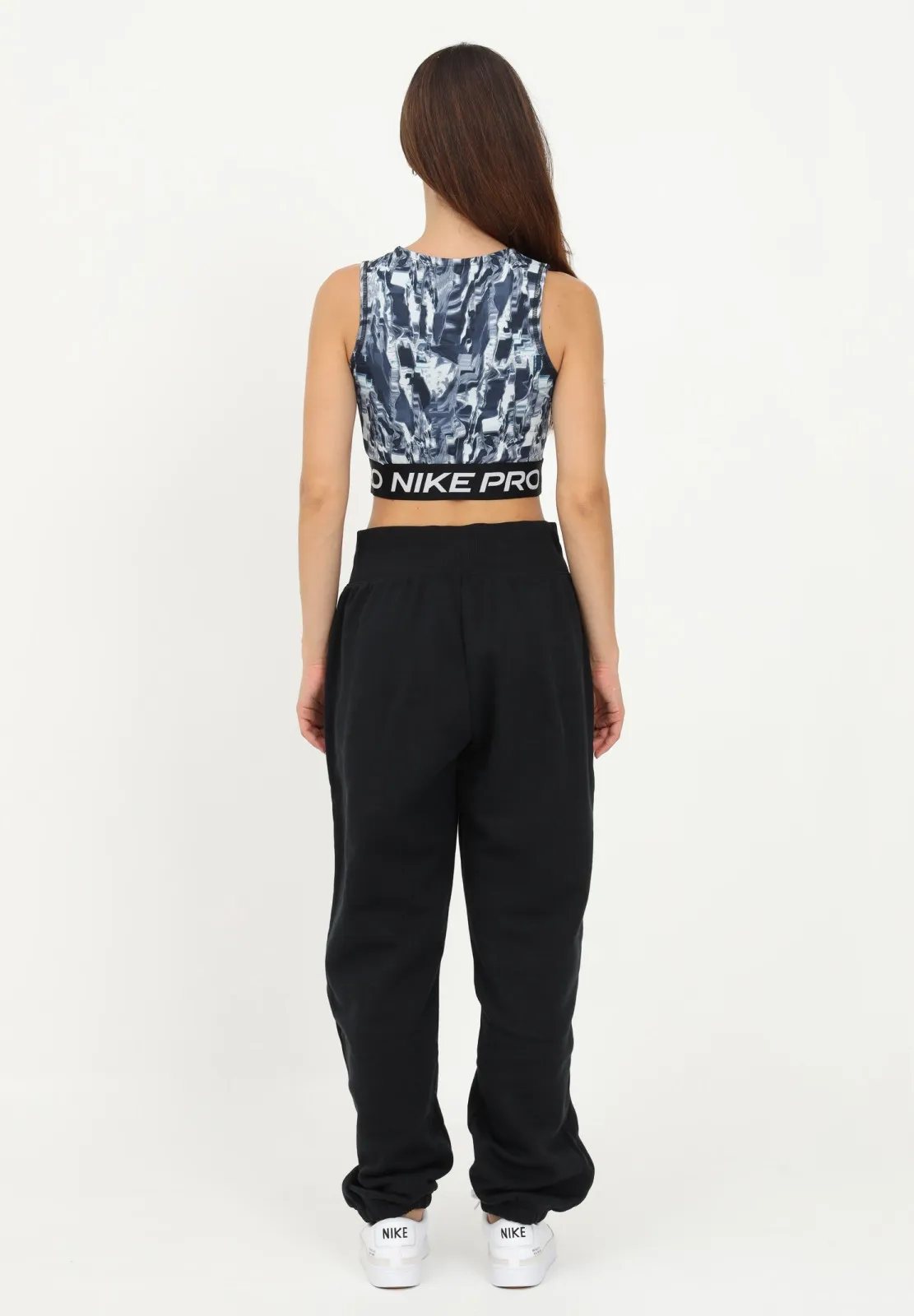 Phoenix Fleece High-Waisted Pants Black фото
