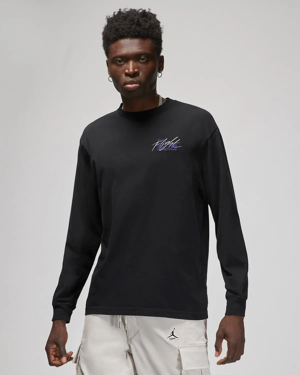 Long Sleeve Tee Flight Tour Black фото