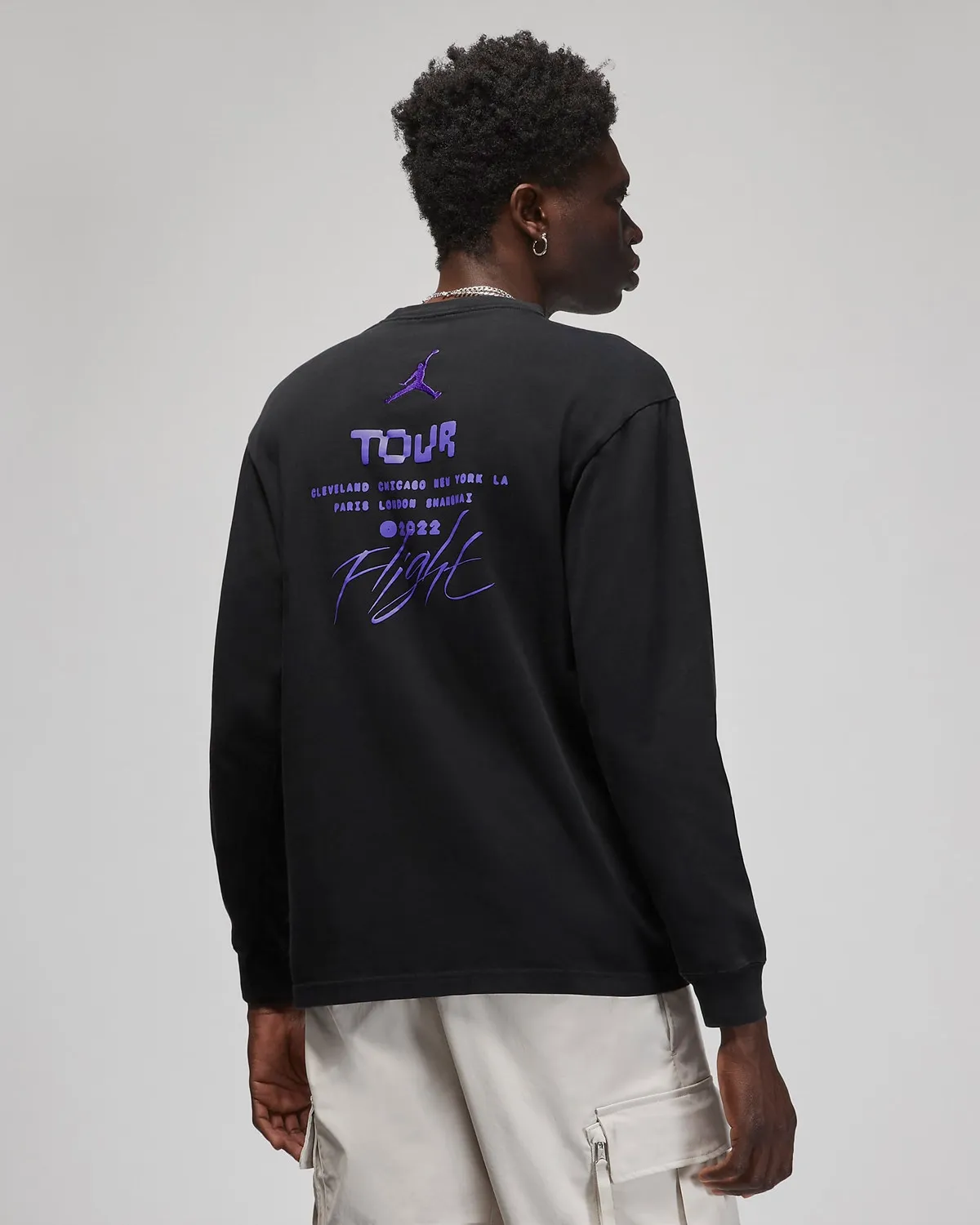 Long Sleeve Tee Flight Tour Black фото