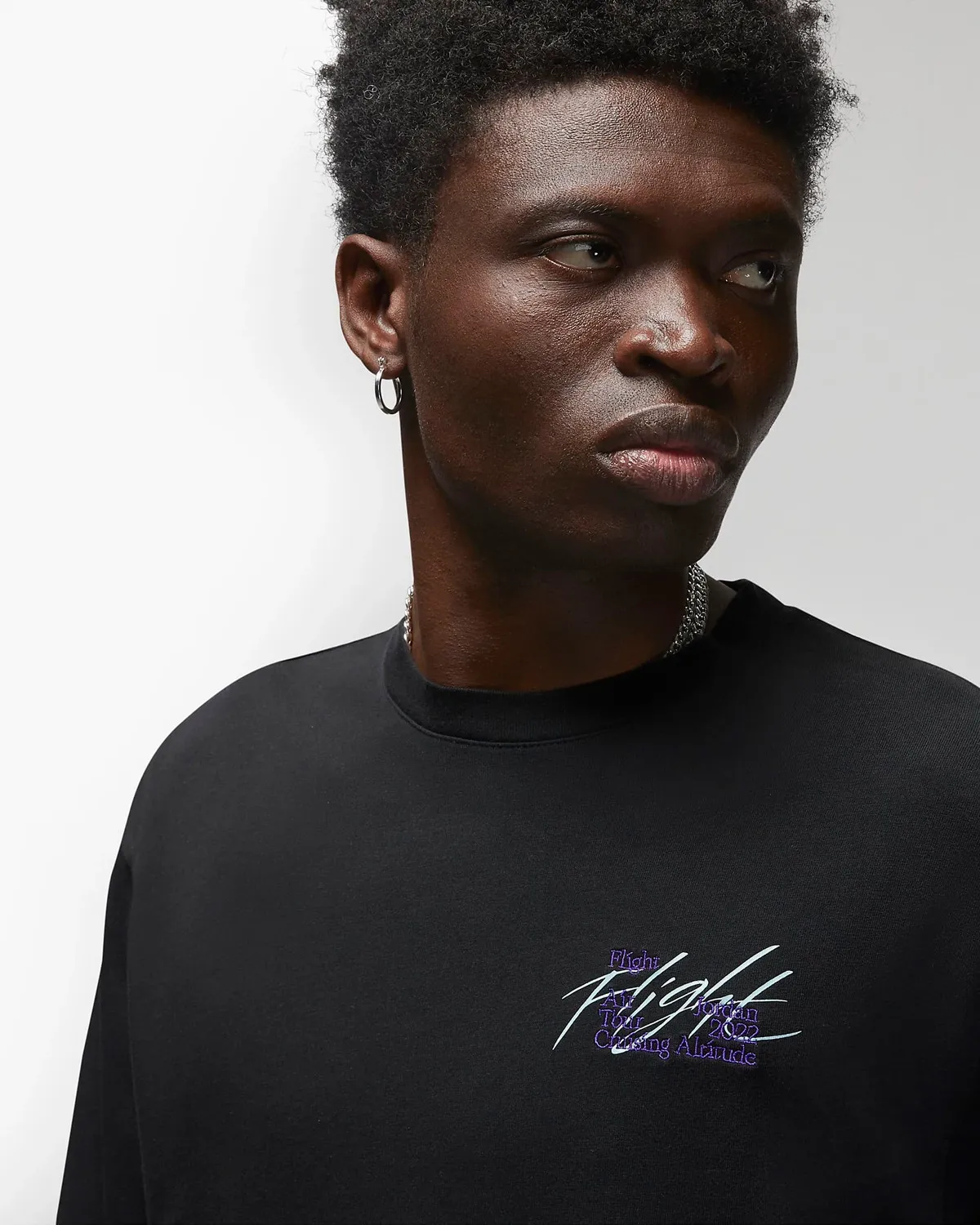 Long Sleeve Tee Flight Tour Black фото