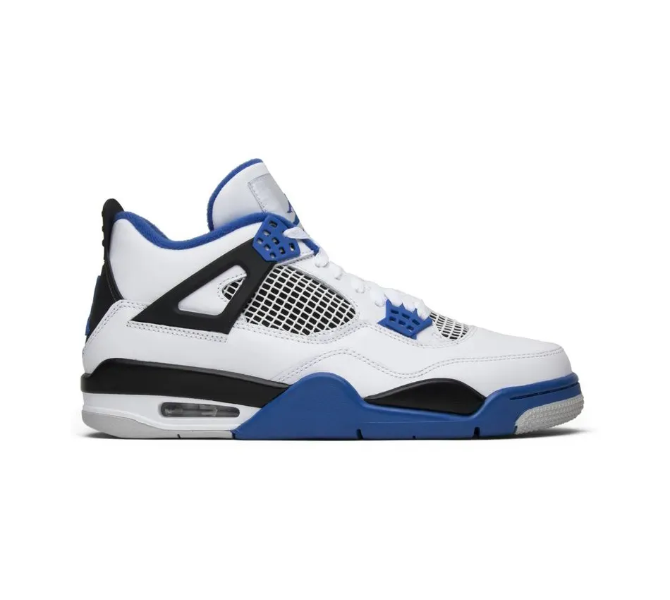 Nike AJ 4 IV Retro White Motorsports (2017) фото