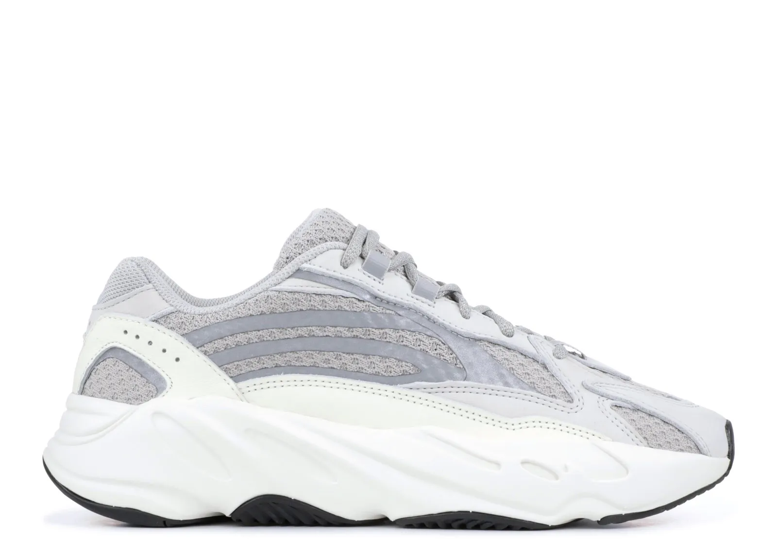 Низкие кроссовки Adidas Yeezy Boost 700 V2 Static (2019) (Серый) Унисекс