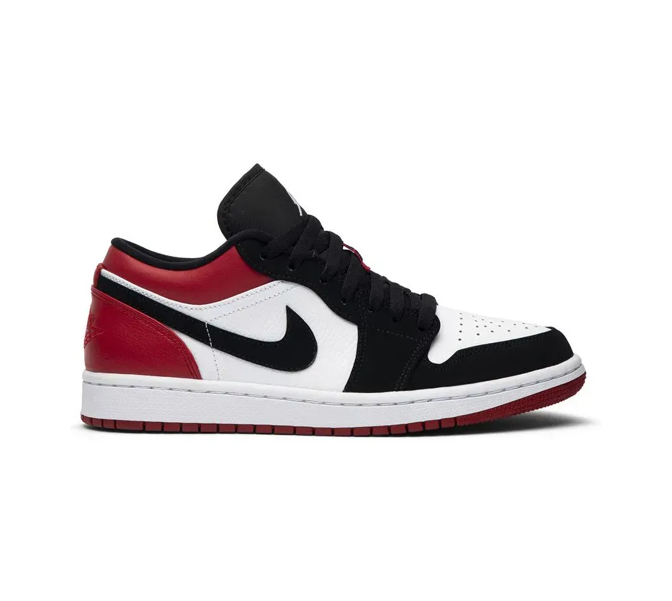 Низкие кроссовки Air Jordan 1 Low 'Black Toe' (2019) (Разноцветный) Мужской