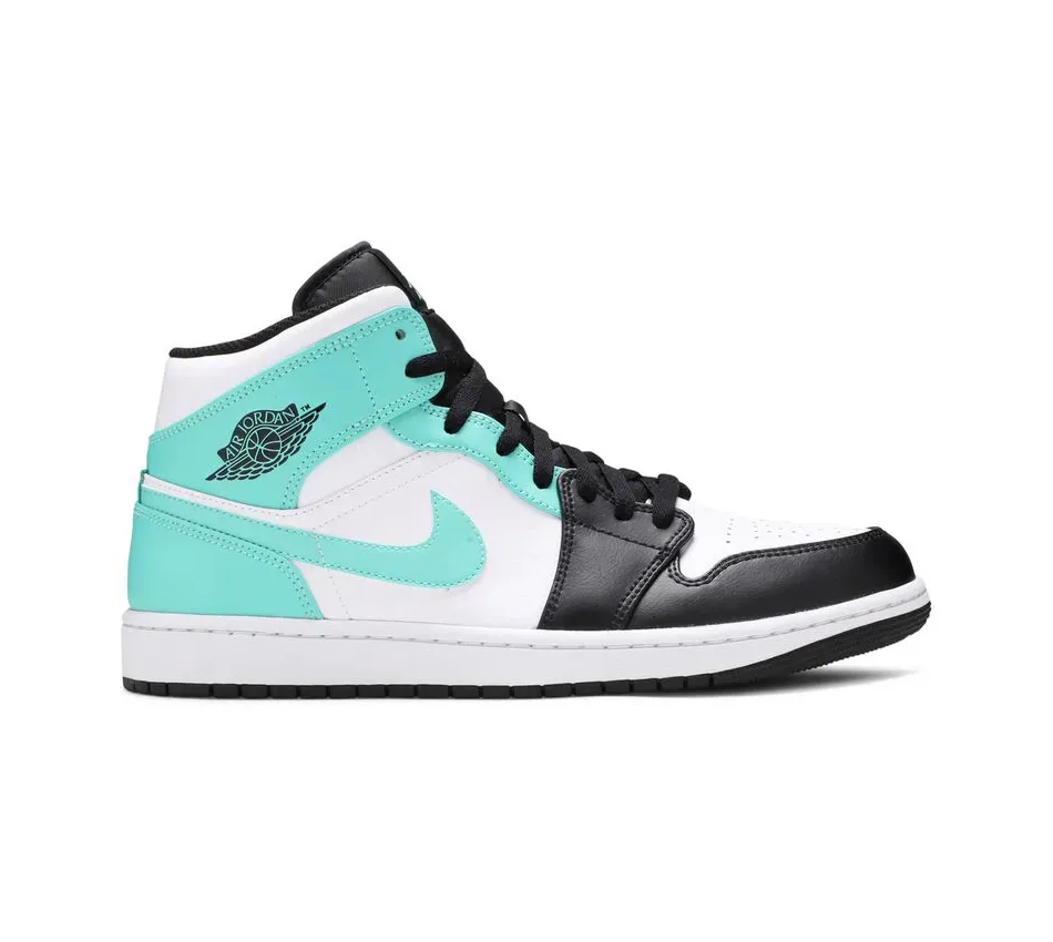 Высокие кроссовки Air Jordan 1 Mid Tropical Twist (Голубой) Мужской