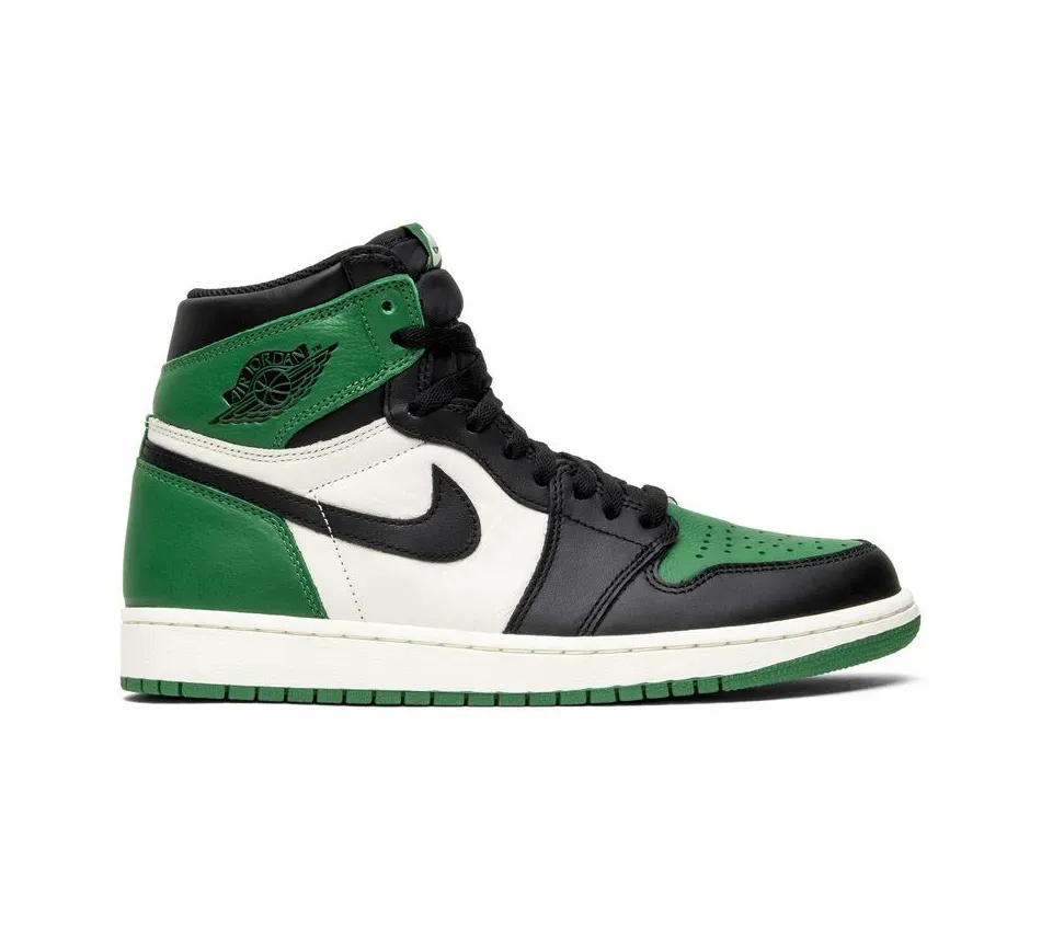 Высокие кроссовки Air Jordan 1 High OG 'Pine Green' (2018) (Зелёный) Мужской