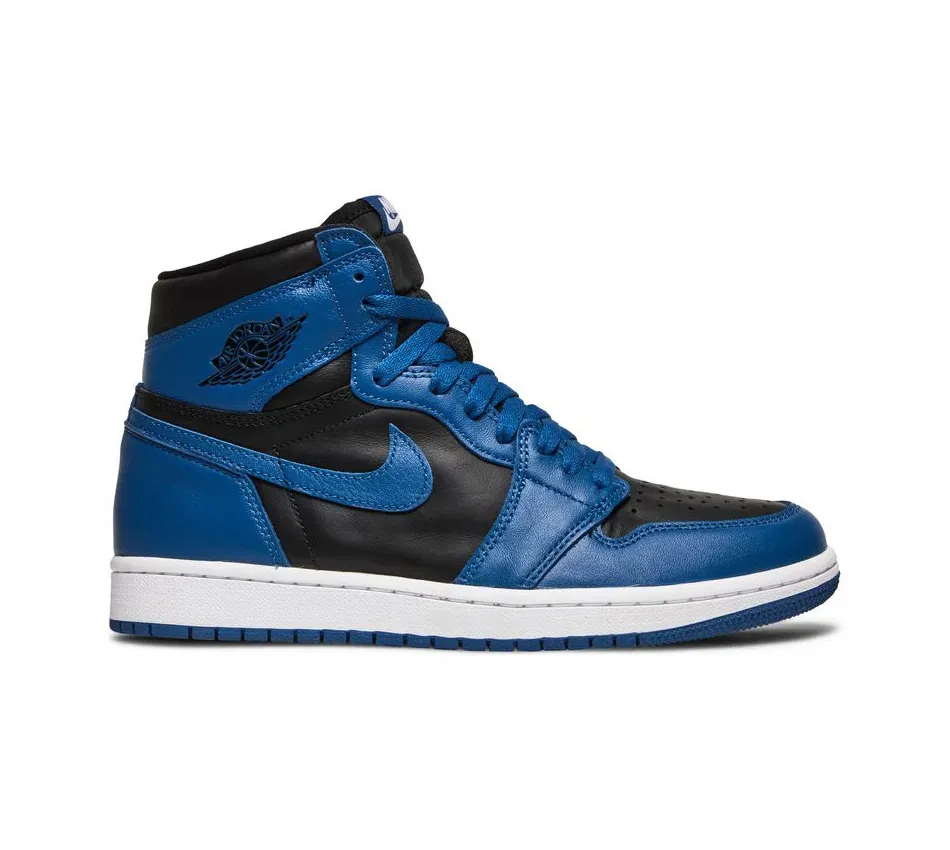 Высокие кроссовки Air Jordan 1 Retro High OG Dark Marina Blue (Синий) Унисекс