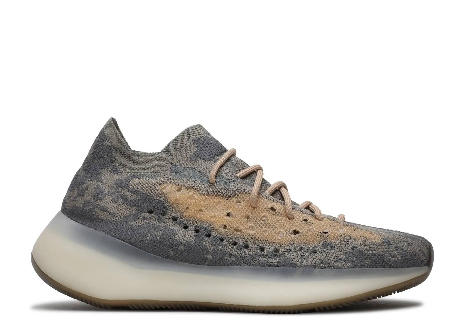 Низкие кроссовки Adidas Yeezy Boost 380 Mist (Non-Reflective) (2020) (Серый) Унисекс