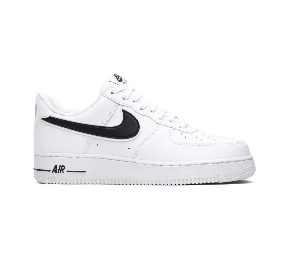 Низкие кроссовки Nike Air Force 1 Low 40 th Anniversary-White Black (Белый) Унисекс