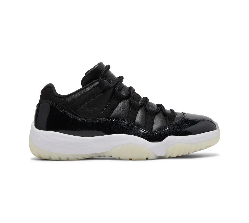 Низкие кроссовки Air Jordan Air Jordan 11 72 10 (Чёрный) Унисекс