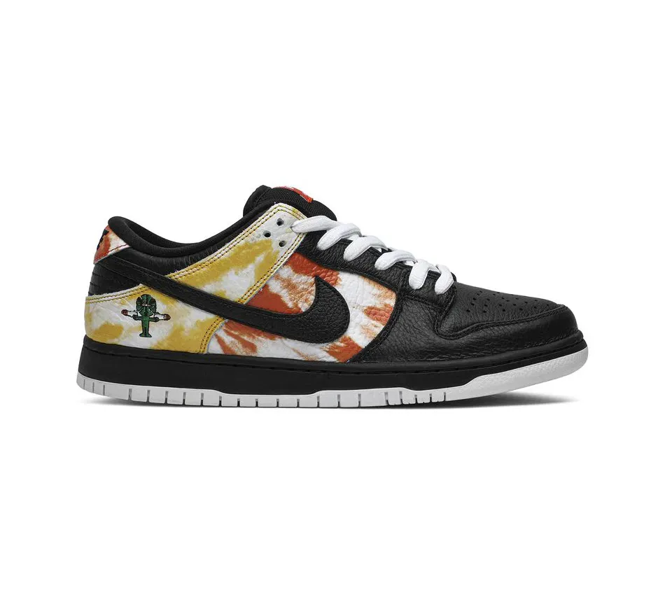 Низкие кроссовки Nike Dunk Low SB 'Tie-Dye Raygun' Black (2019) (Разноцветный) Мужской