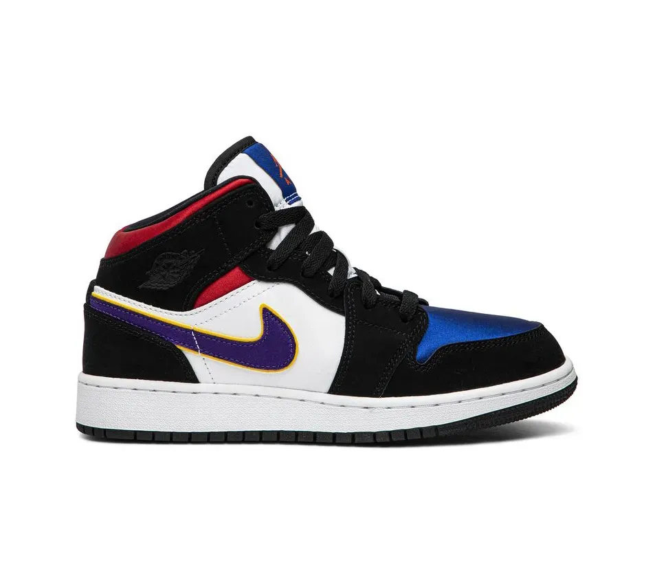 Высокие кроссовки Air Jordan Air Jordan 1 Mid 'Lakers Top 3' (Разноцветный) Мужской