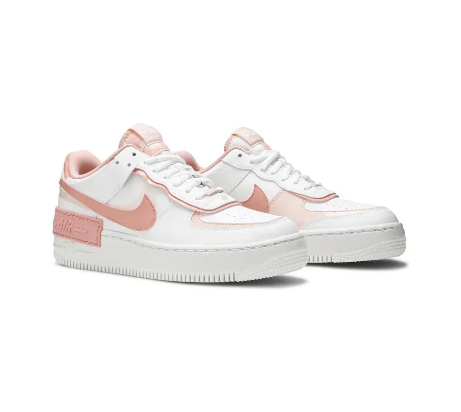 Air Force 1 Low 1 Shadow White Coral Pink фото