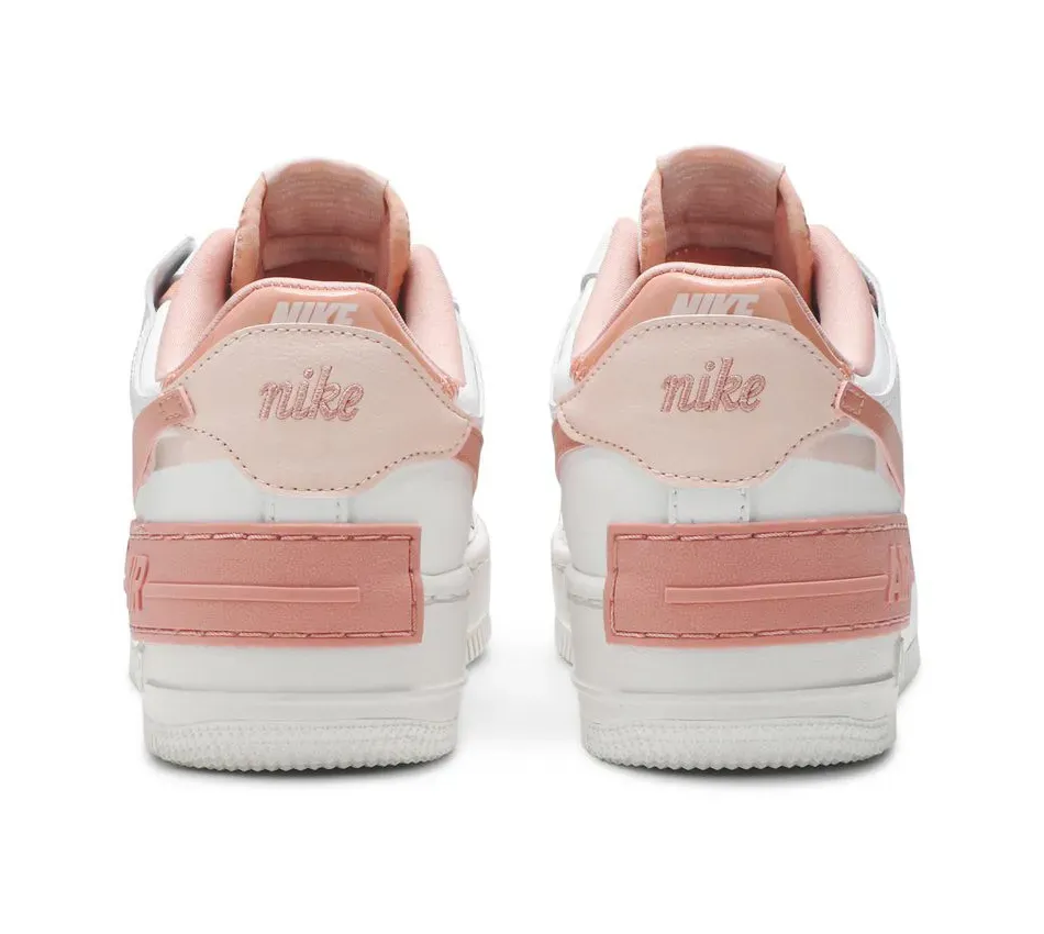 Air Force 1 Low 1 Shadow White Coral Pink фото