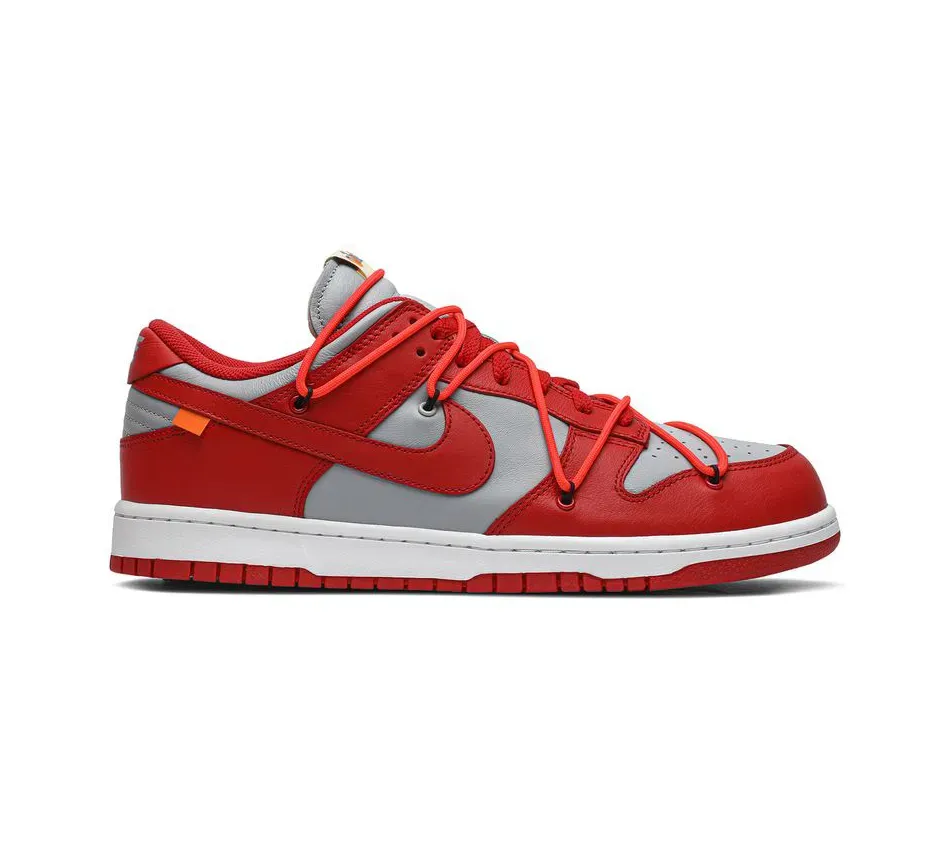 Низкие кроссовки Nike Dunk Low Off White Dunk Low 'University Red' (2019) (Красный) Мужской