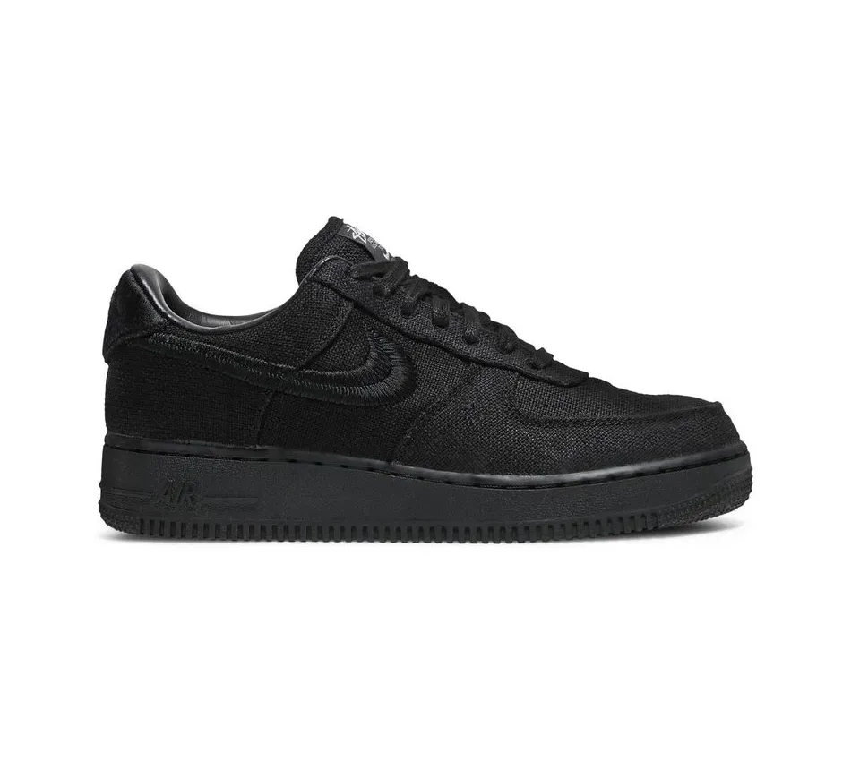 1 Low Stussy Black