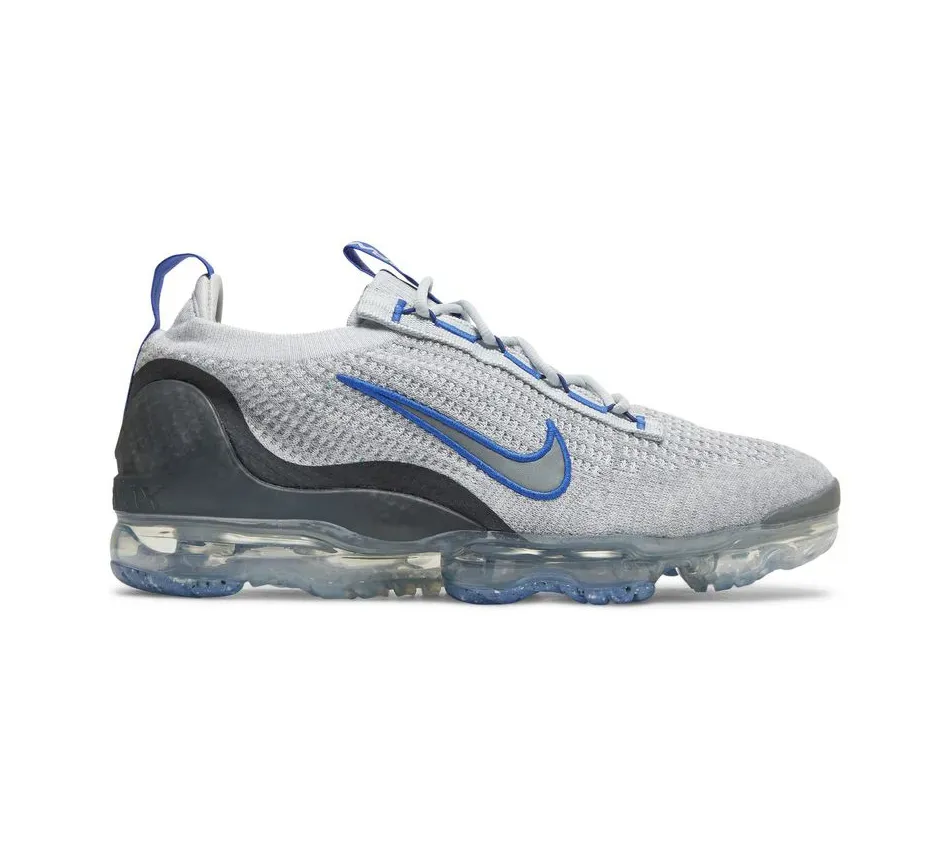 Низкие кроссовки Nike Air Vapor Max 2021 Flyknit Bold Blue (Серый) Унисекс