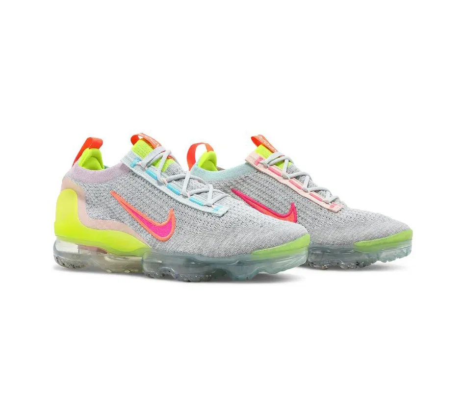 Air Vapor Max Wmns Air Vapor Max 2021 Flyknit Neon фото