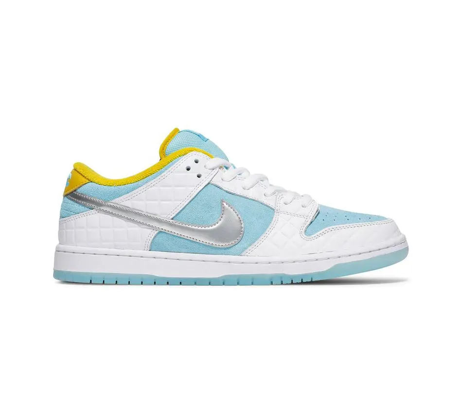 Низкие кроссовки Nike Dunk Low FTC X Dunk Low SB Lagoon Pulse (Голубой) Унисекс