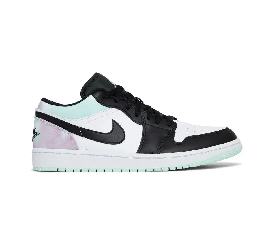 Низкие кроссовки Air Jordan 1 Low Tie Dye (Разноцветный) Унисекс