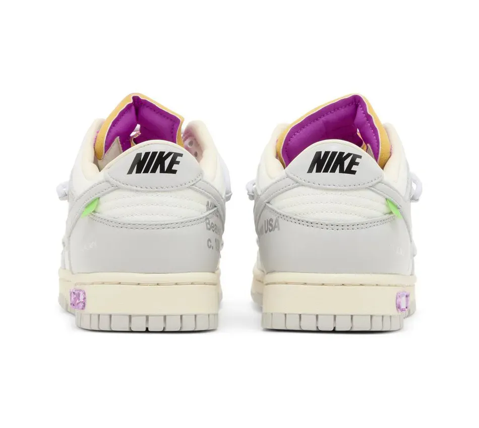 Off White X Dunk Low Lot 3 Of 50 фото