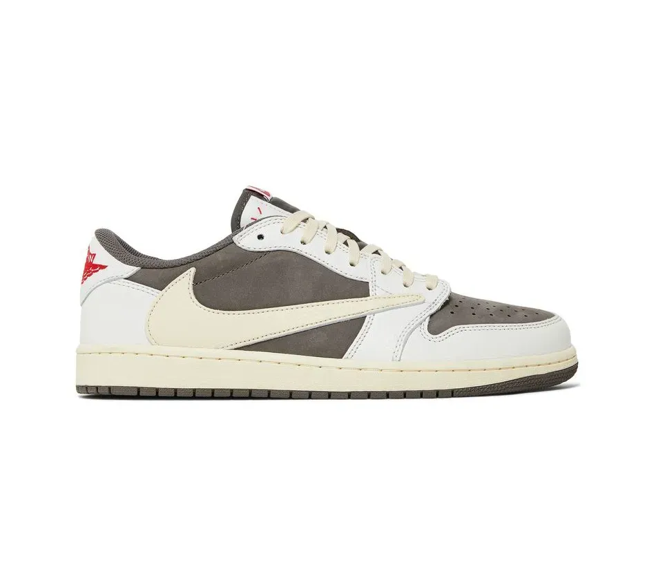 Кроссовки Air Jordan 1 Low Travis ScottA.J.Reverse Mocha Унисекс