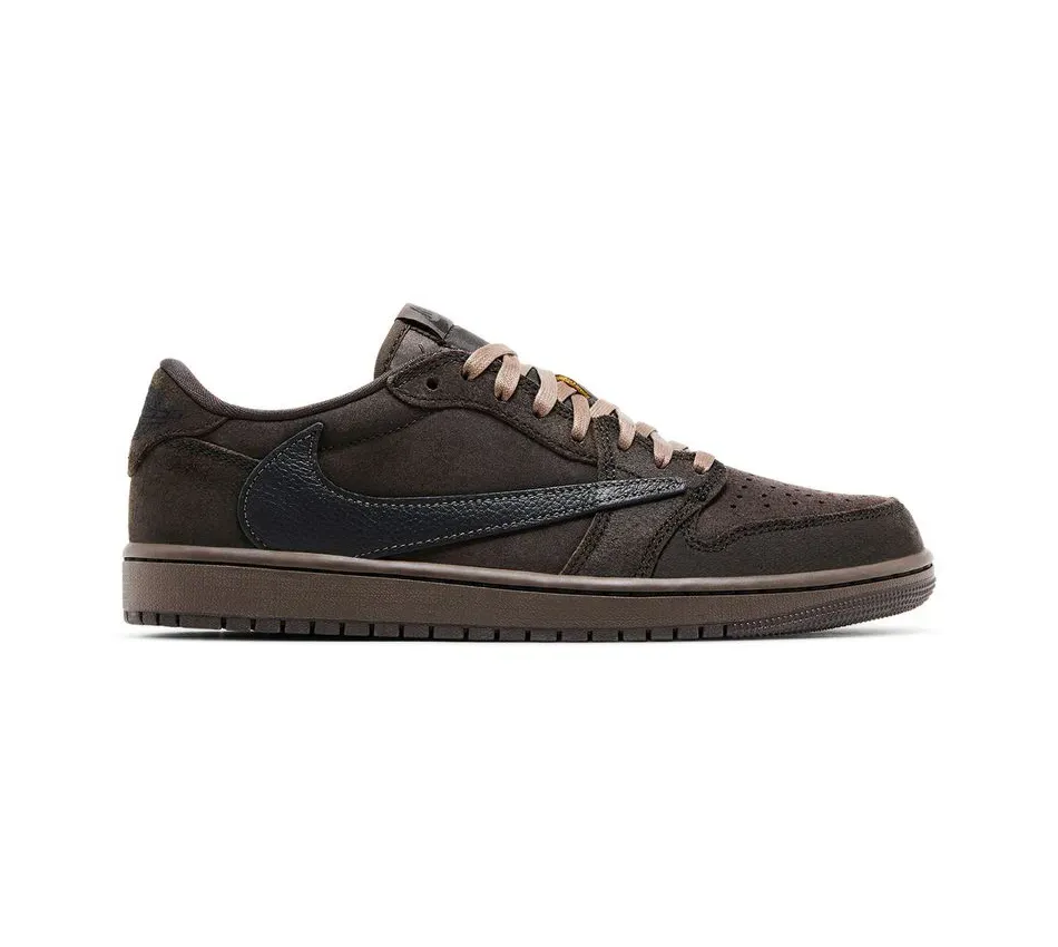 Air Jordan 1 Low Travis Scott OG 'Velvet Brown' фото