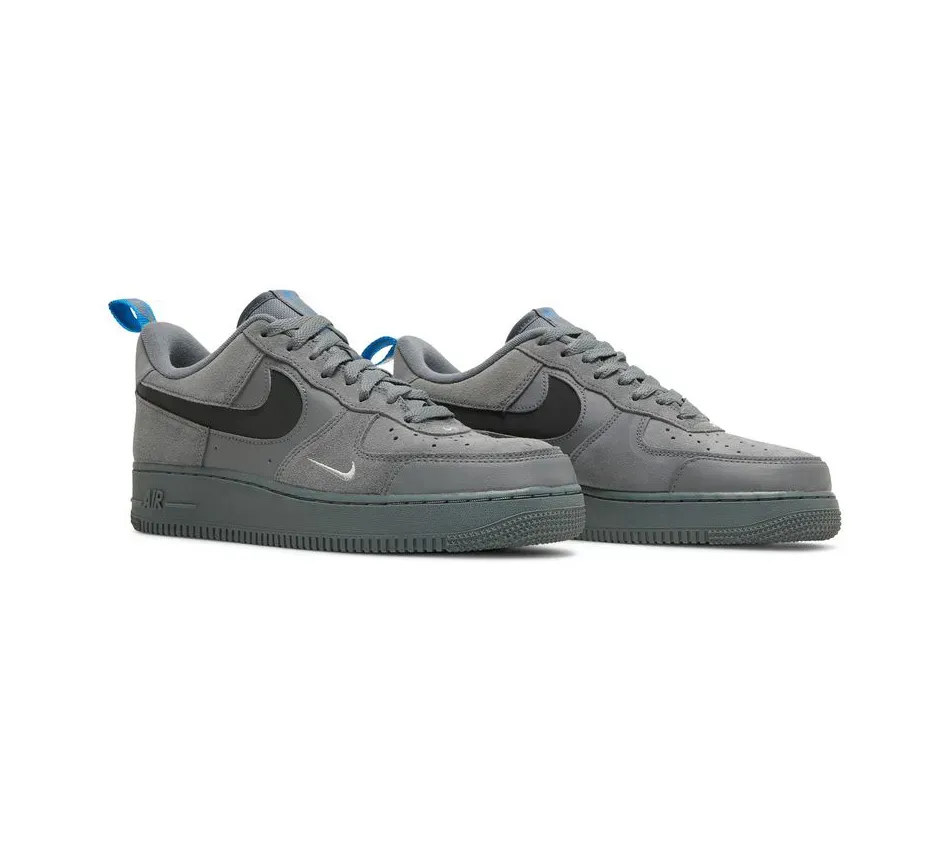 Air Force 1 Low Cut Out Swoosh-Grey фото