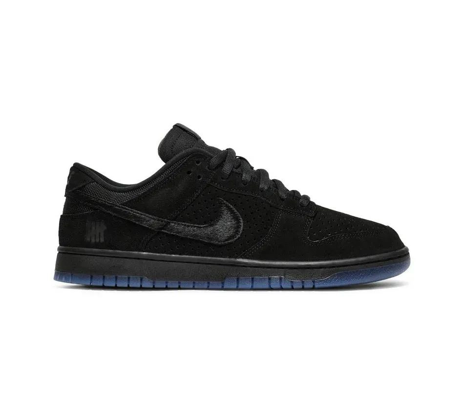 Низкие кроссовки Nike Dunk Low X Undefeated Dunk Low Vs Air Force 1 (Чёрный) Унисекс