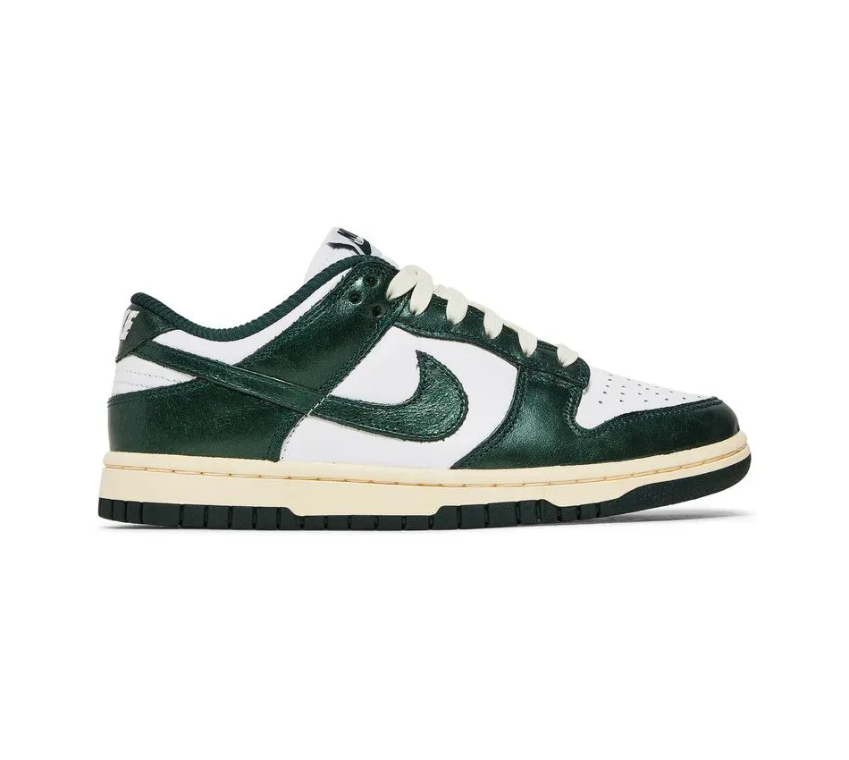 Низкие кроссовки Nike Dunk Low Vintage Green (Зелёный) Унисекс