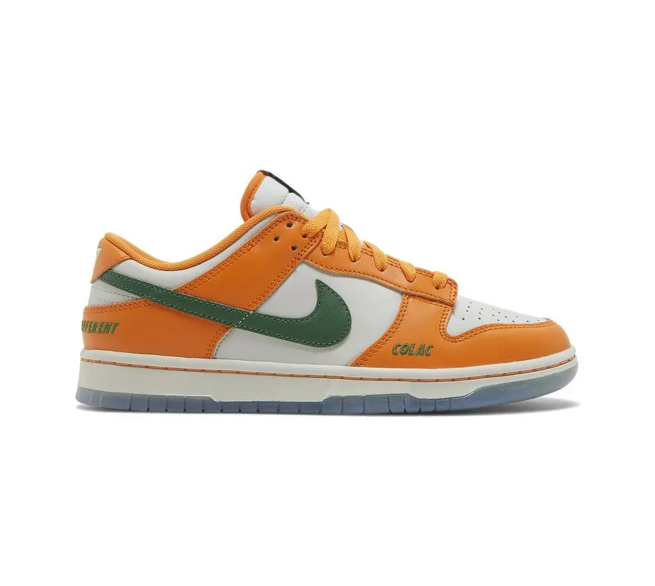 Низкие кроссовки Nike Dunk Low X Florida A & M University Rattlers (Оранжевый) Унисекс