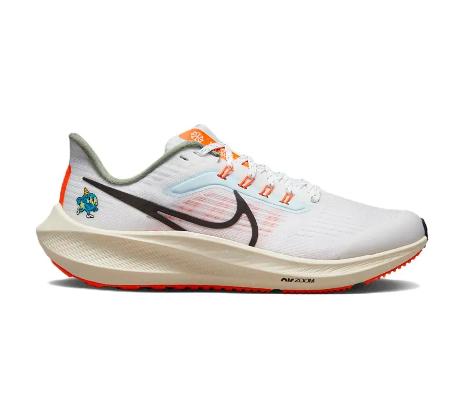 Низкие кроссовки Nike Air Zoom Pegasus 39 Next Nature GS White Black (Белый) Унисекс