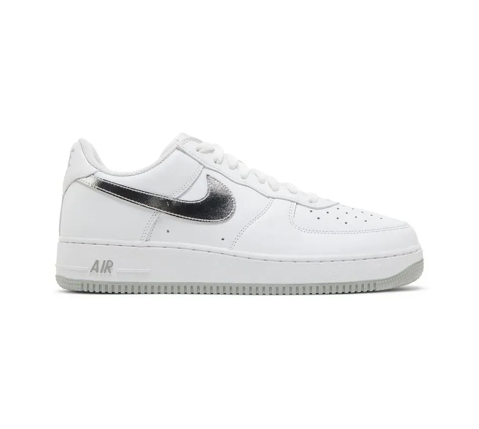 Низкие кроссовки Nike Air Force 1 Low Color Month-White Silver (Белый) Унисекс