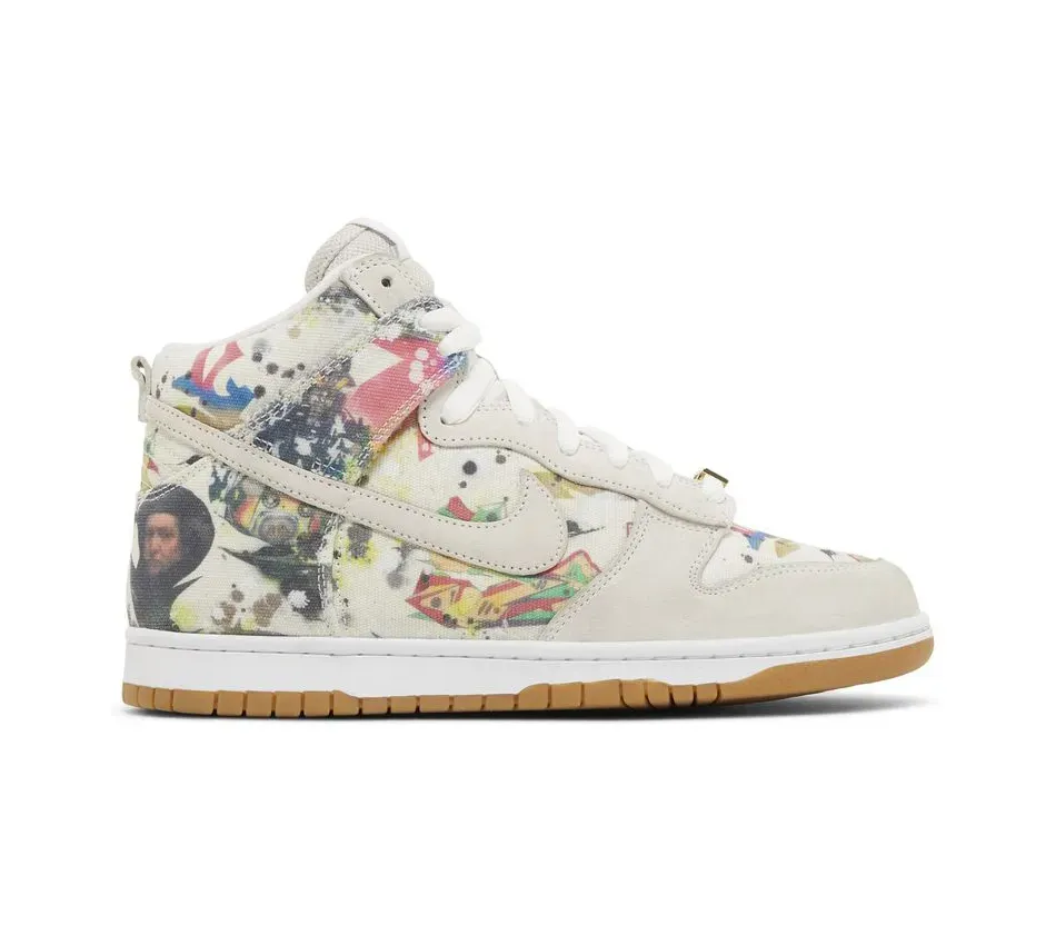 Низкие кроссовки Nike Dunk High The Supreme x SB 'Rammellzee' (Унисекс)