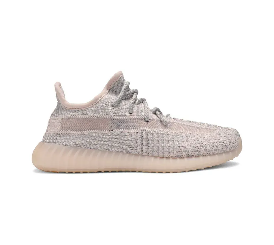Низкие кроссовки Adidas Yeezy Boost 350 V2 Synth (Non-Reflective) (2019) (Розовый) Мужской