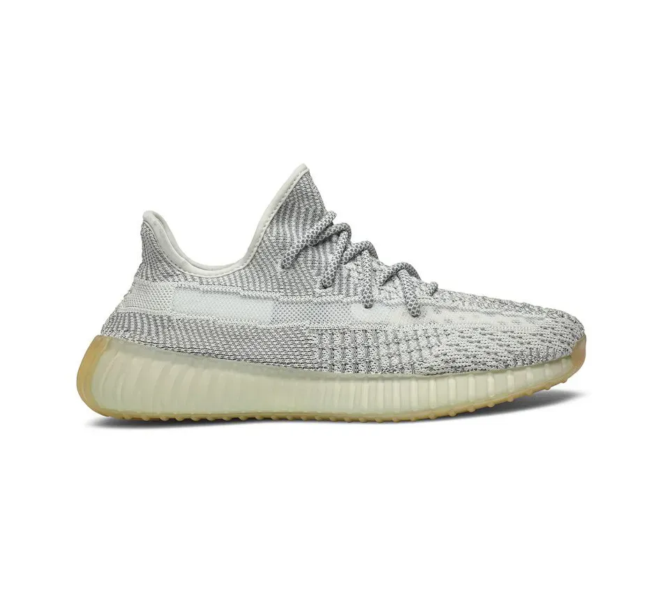 Низкие кроссовки Adidas Yeezy Boost 350 V2 Yeshaya (Non-Reflective) (2020) (Серый) Мужской