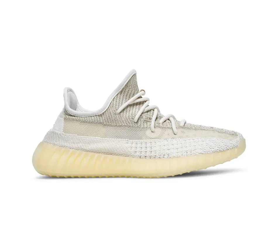 Низкие кроссовки Adidas Yeezy Boost 350 V2 Natural (Белый) Унисекс