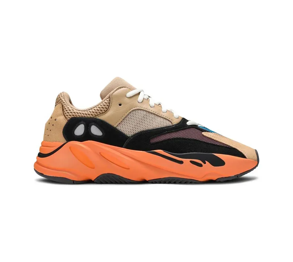 Низкие кроссовки Adidas Yeezy Boost 700 Enflame Amber (Оранжевый) Унисекс