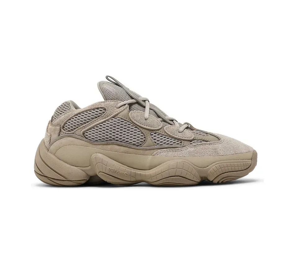 Кроссовки Adidas Yeezy 500 Taupe Light (Бежевый) Унисекс