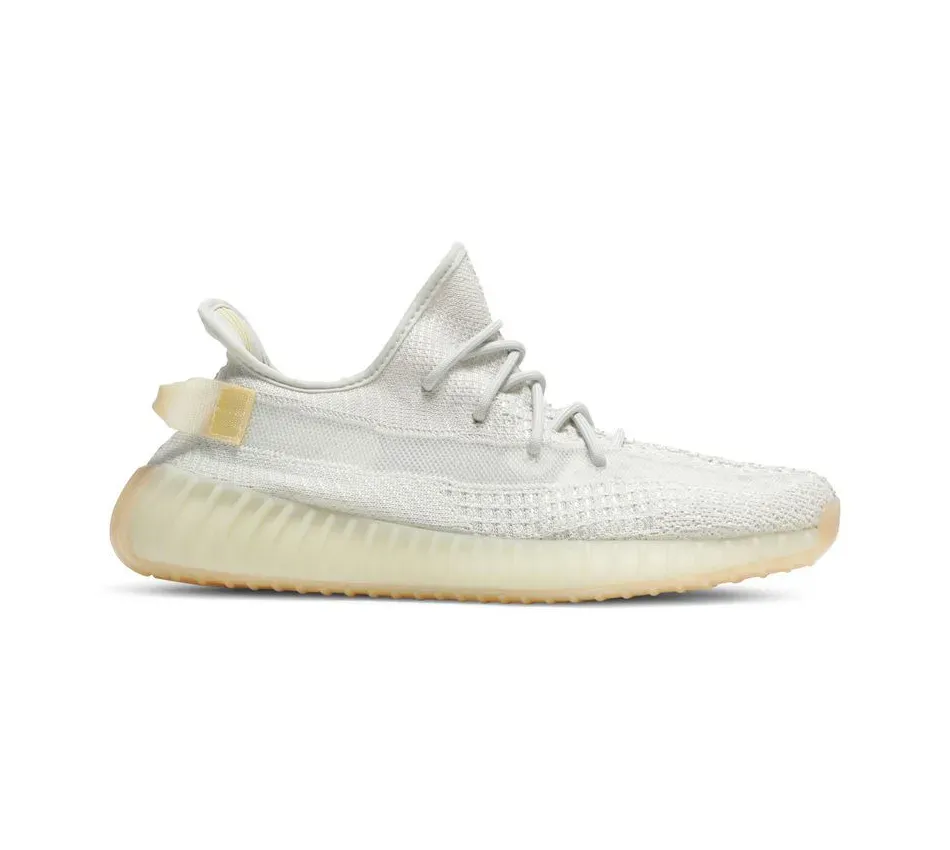 Низкие кроссовки Adidas Yeezy Boost 350 V2 Light (Бежевый) Унисекс