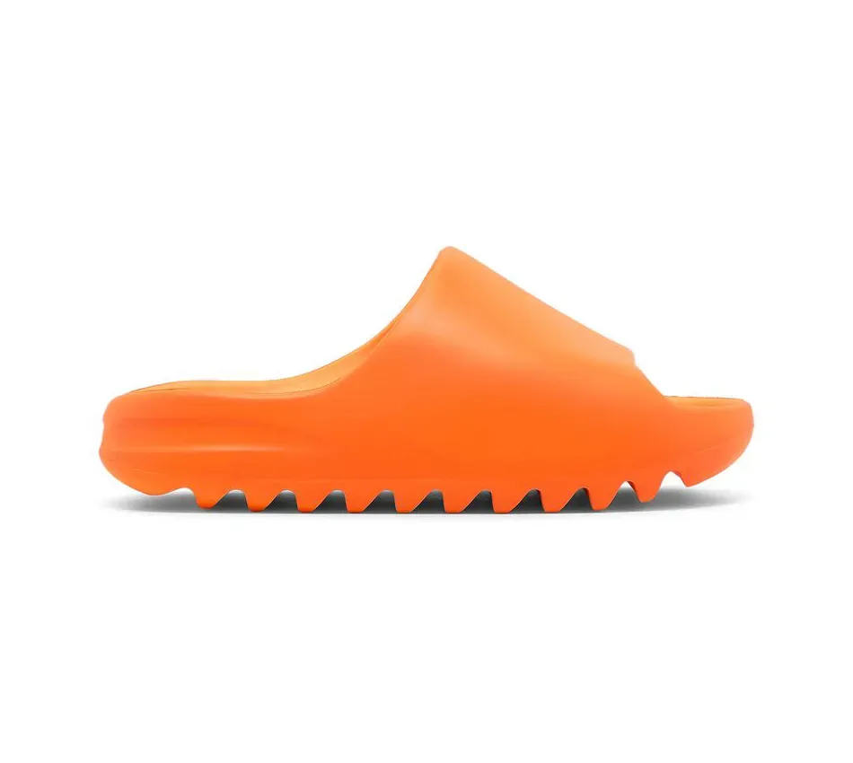 Шлепанцы Adidas Yeezy Slide Yeezy Slides Enflame Orange (Оранжевый) Унисекс