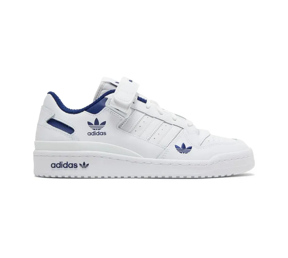 Forum Low White Victory Blue фото