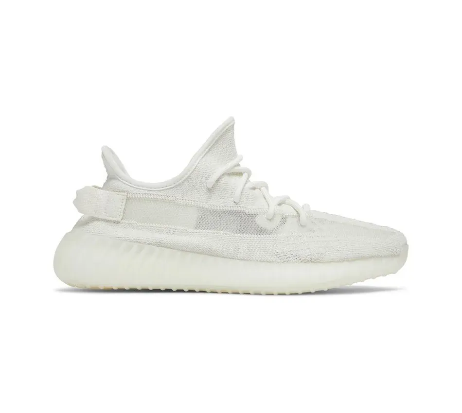 Низкие кроссовки Adidas Yeezy Boost 350 V2 Bone (Белый) Унисекс